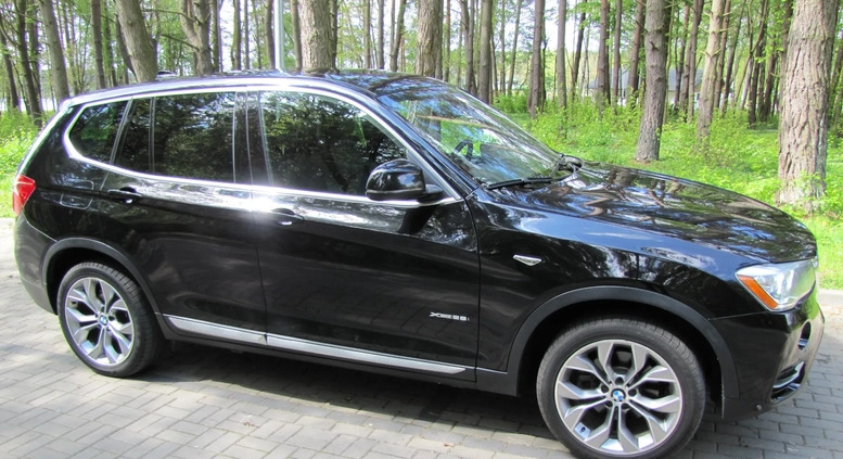 BMW X3 cena 89300 przebieg: 185000, rok produkcji 2017 z Siedlce małe 326